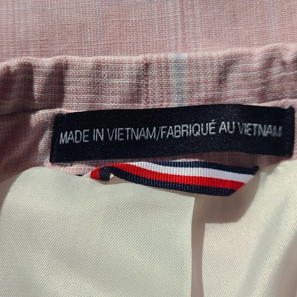 MEN’S NWT 🩷Tommy Hilfiger Pink Sport Coat with Notch Lapel! - Picture 7 of 14
